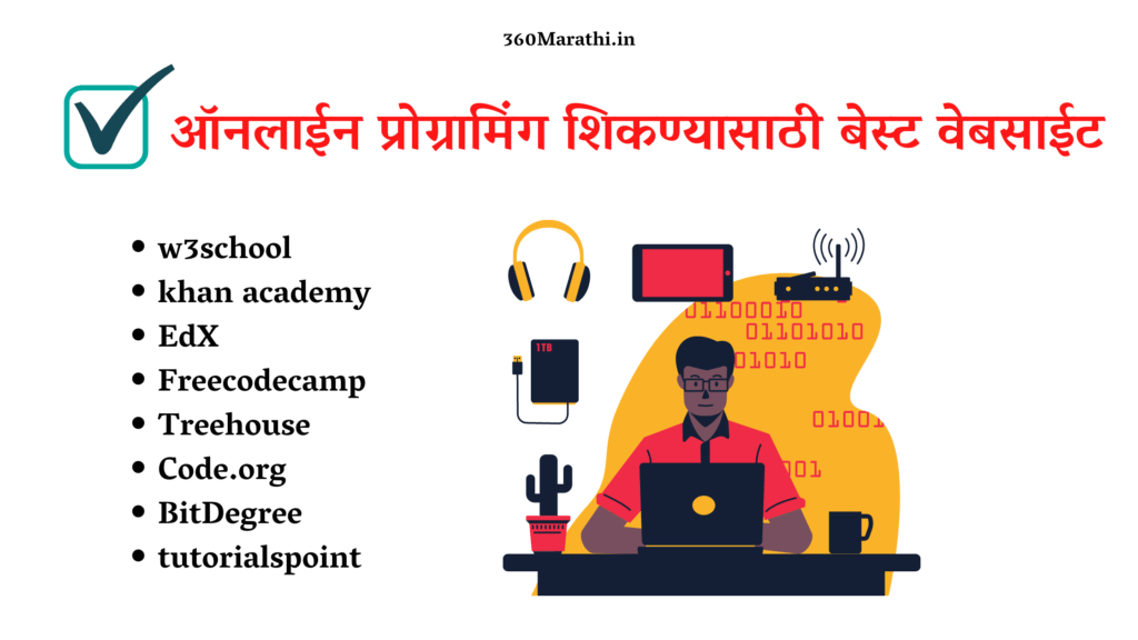 प्रोग्रामिंग भाषा कशी शिकावी | Best Website To Learn Programming in Marathi