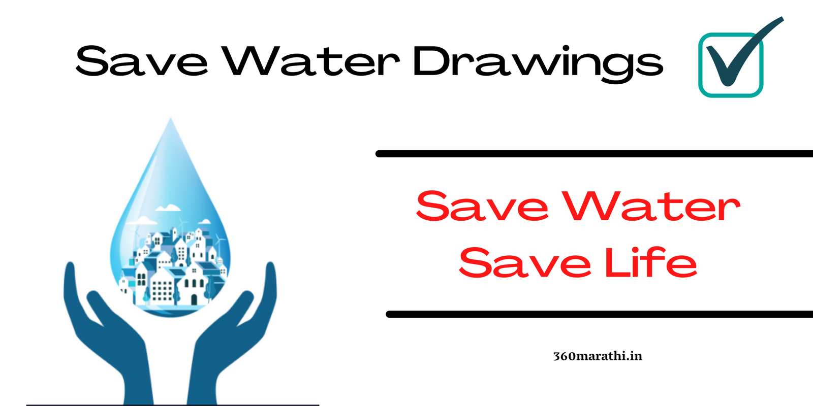 Save Water Drawings Images For Drawing Competition