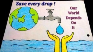 save water drawings -