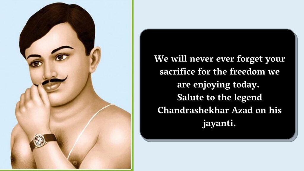 Chandra Shekhar Azad Jayanti Quotes Wishes Images in Marathi Hindi English 3 -