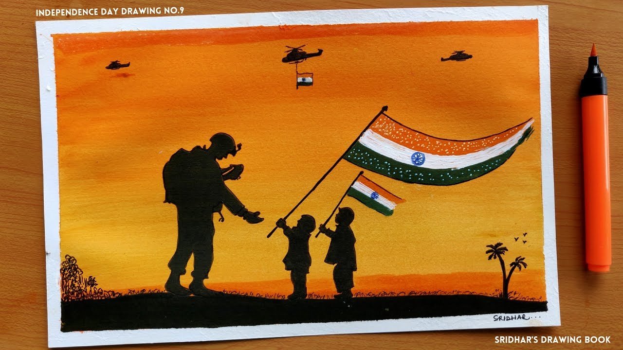 Kargil Vijay Diwas Posters Drawing April 2024