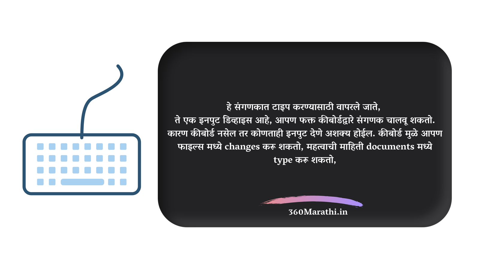 Keyboard information in marathi 