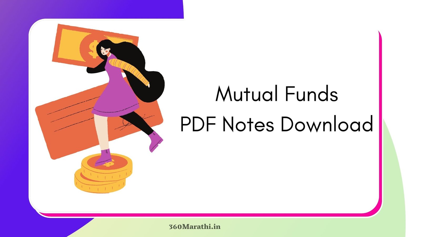 Mutual Funds PDF Notes