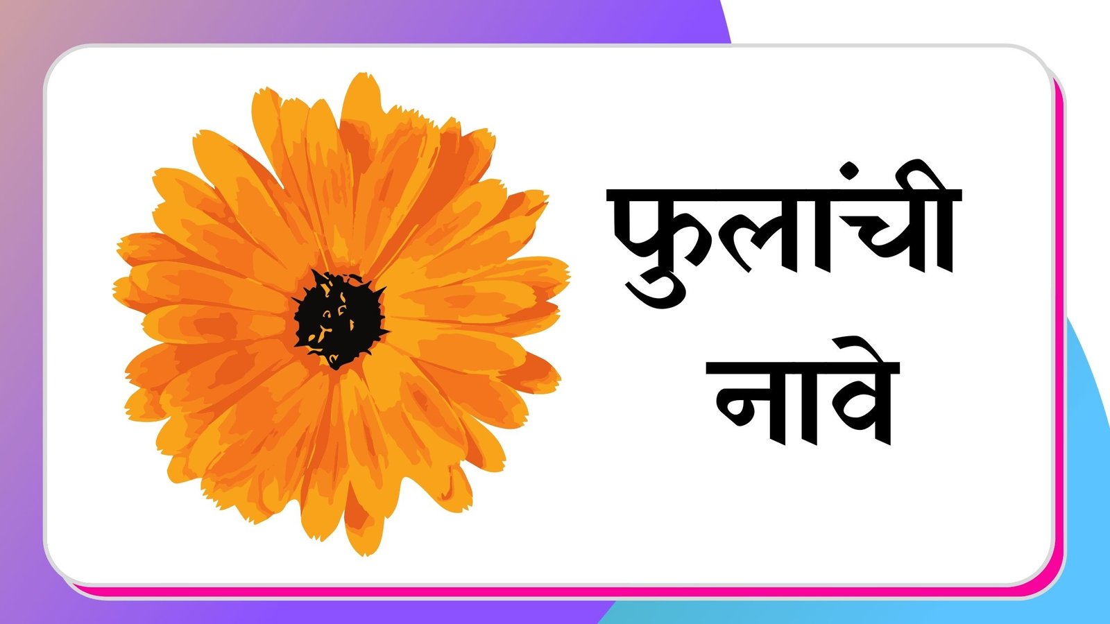 Flowers Names in Marathi