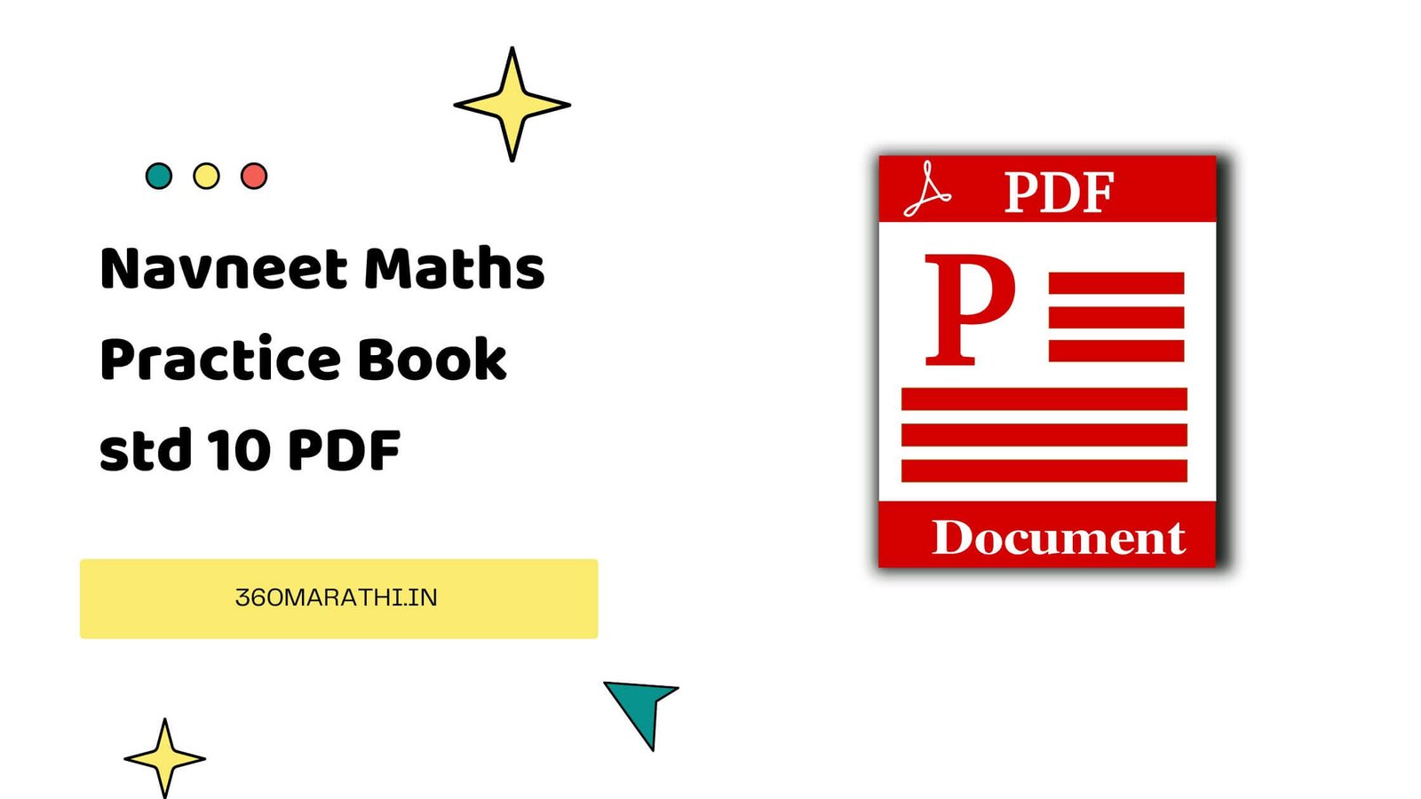 Navneet Maths Practice Book std 10 PDF Download