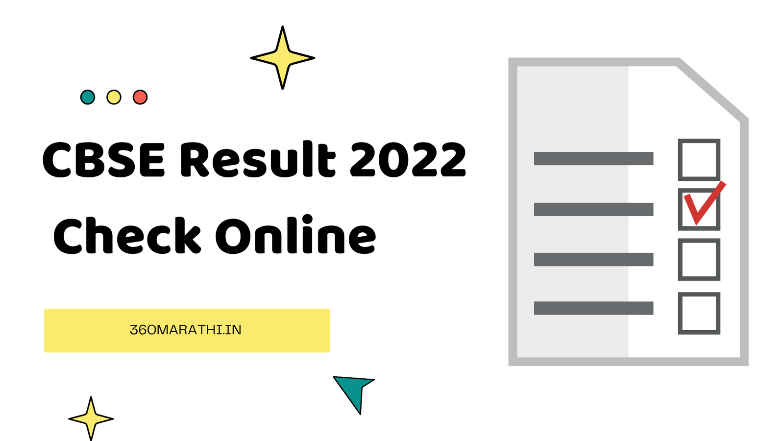 CBSE Result 2022 Check
